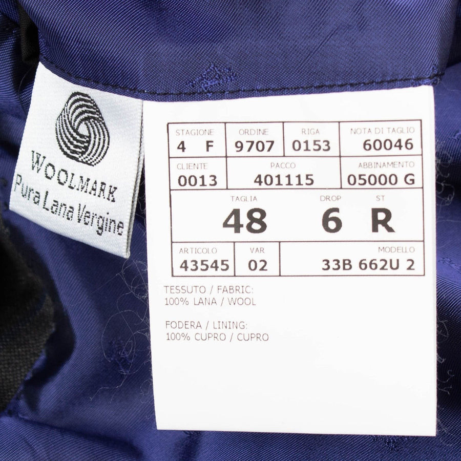 Drop 6 Multi Striped Wool Double-Breasted Suit - Heather Grey