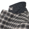 Drop 8 Plaid Wool 3 Roll 2 Button Sport Coat - Brown
