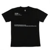 Cotton Multicolored Floppy Disk T-Shirt - Black