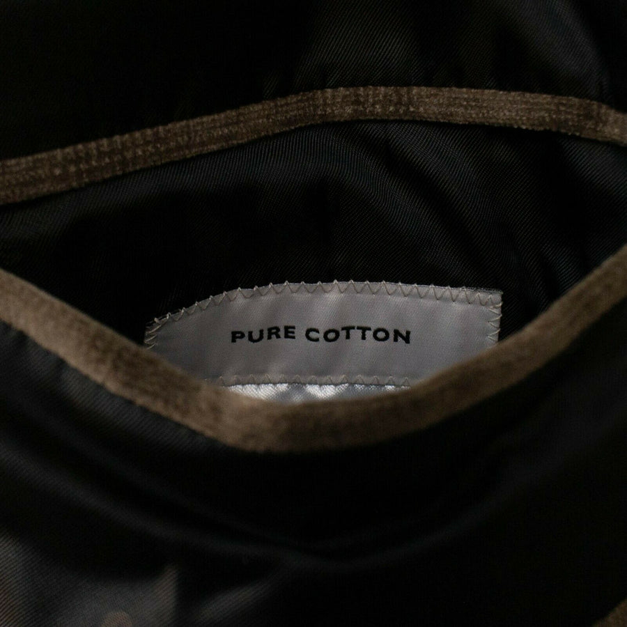 Drop 8 Velvet Cotton Plaid Double Breasted Sport Coat - Brown