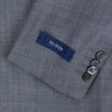 Wool Two Button Suit - Heather Gray