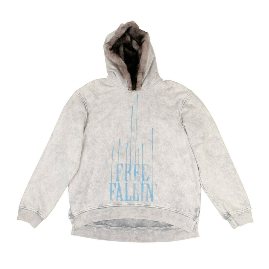 Free Fallin Perfect Pullover Hoodie - Acid Gray