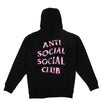 ANTI SOCIAL SOCIAL CLUB x UNDEFEATED Camo Hooded Sweatshirt - Black