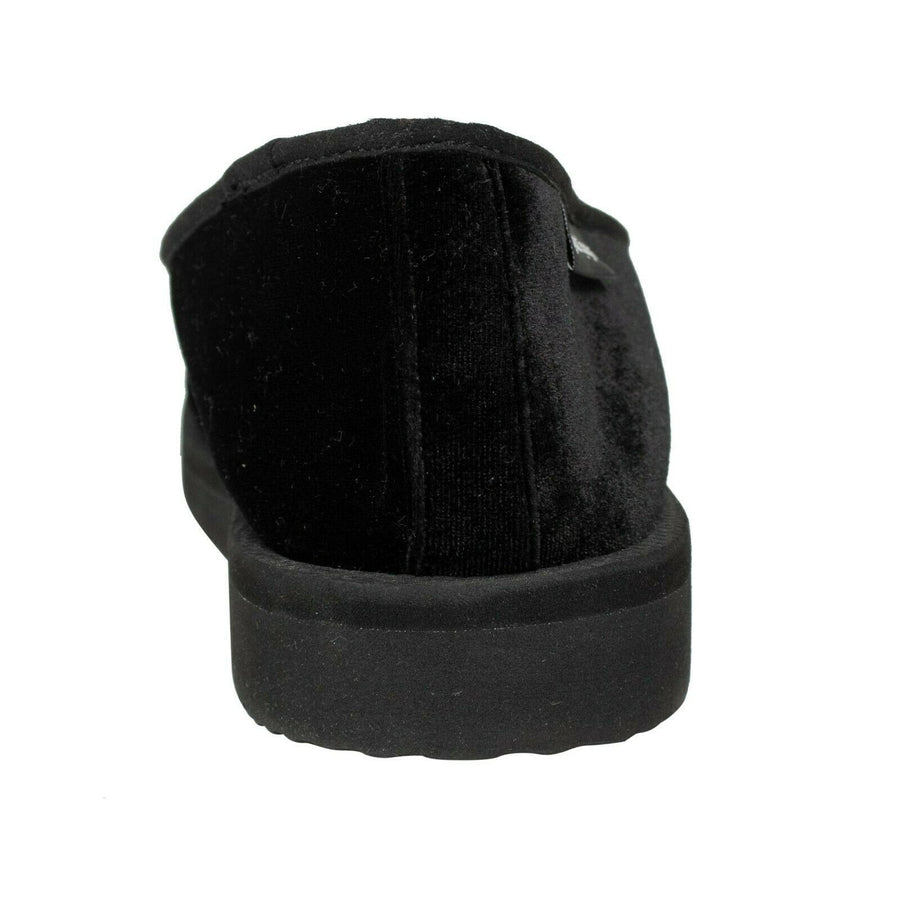 Palm Angels x Suicoke Velvet Studded Slippers - Black