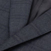 Drop 8 Checked Wool Two Button Suit - Gray