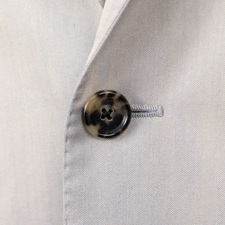 Drop 8 Cotton 3 Roll 2 Button Slim Fit Suit - Tan