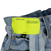 OFF WHITE c/o VIRGIL ABLOH X MURDER BRAVADO Denim Ripped Pants
