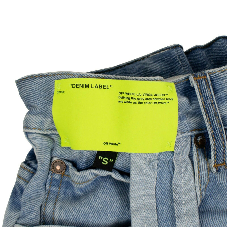 OFF WHITE c/o VIRGIL ABLOH X MURDER BRAVADO Denim Ripped Pants