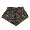 Side Stripe Floral Print Track Shorts - Multi