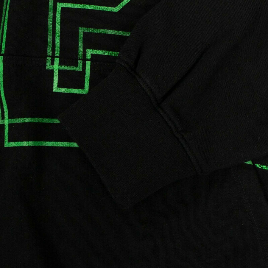 Cotton Front Graphic 424 Hooded Sweatshirt - Black