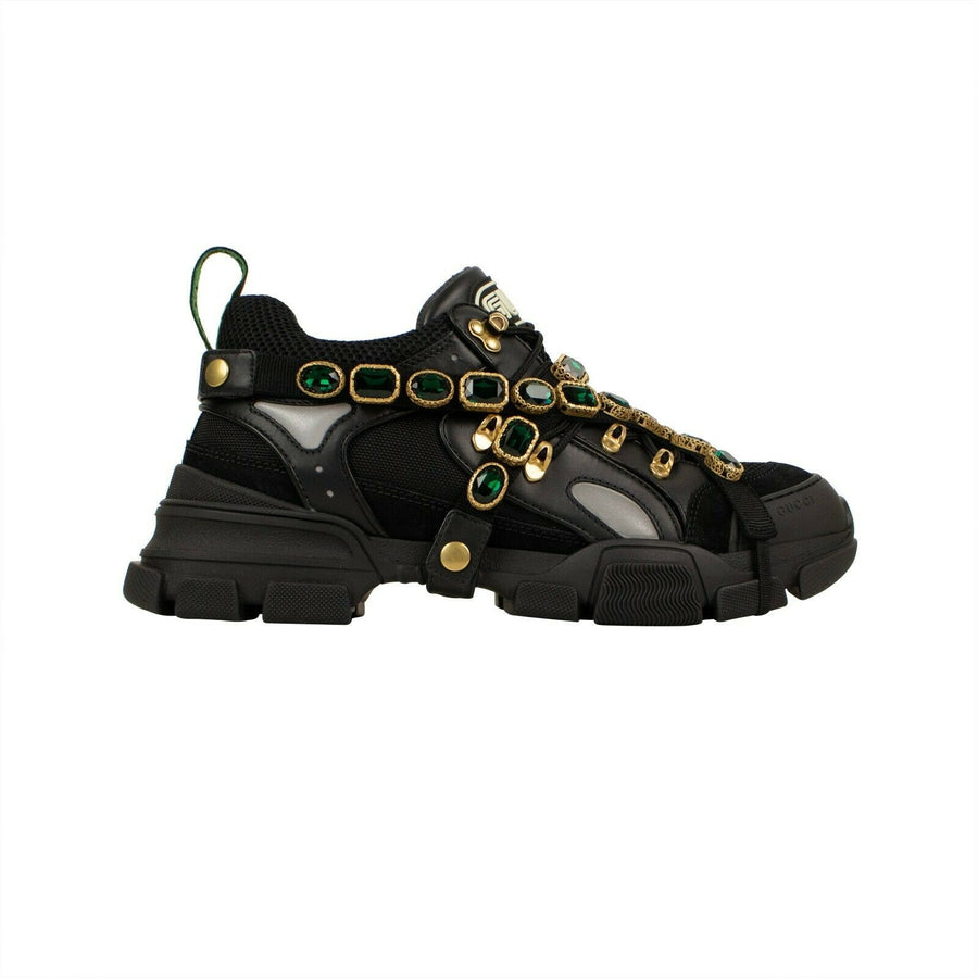 Men's 'Flashtrek' With Chain Strap Sneakers - Black