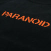 'Paranoid' 'ASSC' Logo T-Shirt - Black