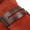 Suede 'Morris New Driver' Shoes - Red