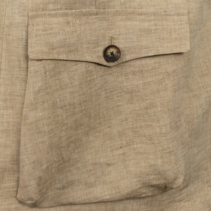 Drop 8 Two Button Linen Sport Coat - Tan