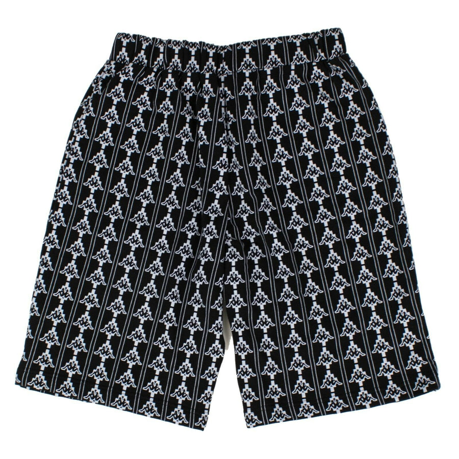 Kappa All Over Shorts - Black/White