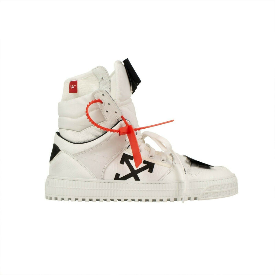'Off Court' High Top Sneakers - White