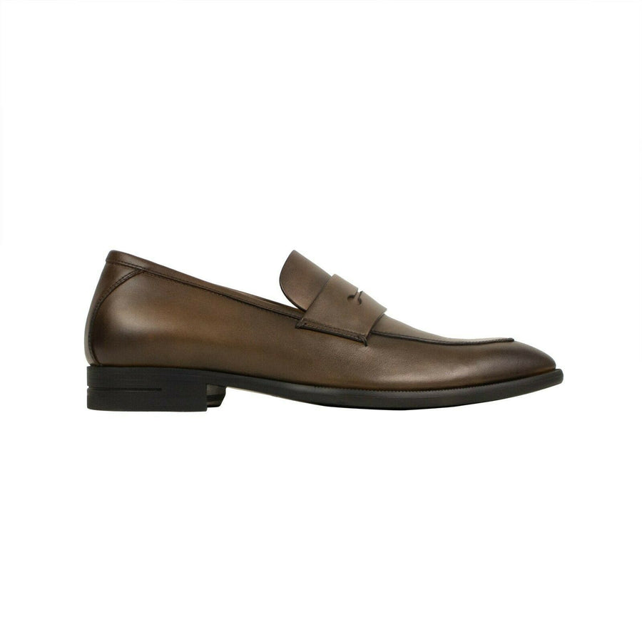 Leather 'L'asola' Loafer - Brown