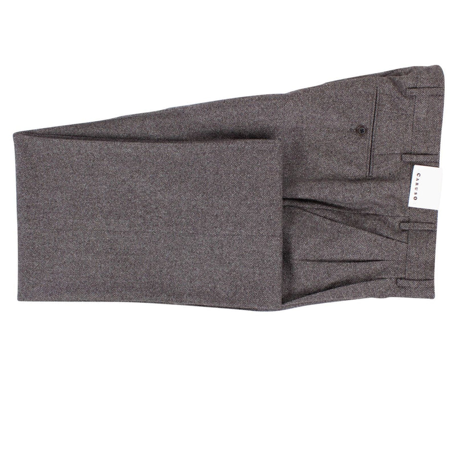 Drop 9 Birdeye Wool Double-Breasted Three Piece Suit - Purple