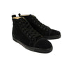 Men's Suede Orlato Hi-Top Sneakers - Black