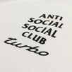 'Turbo' ASSC Logo Hooded Sweatshirt - White