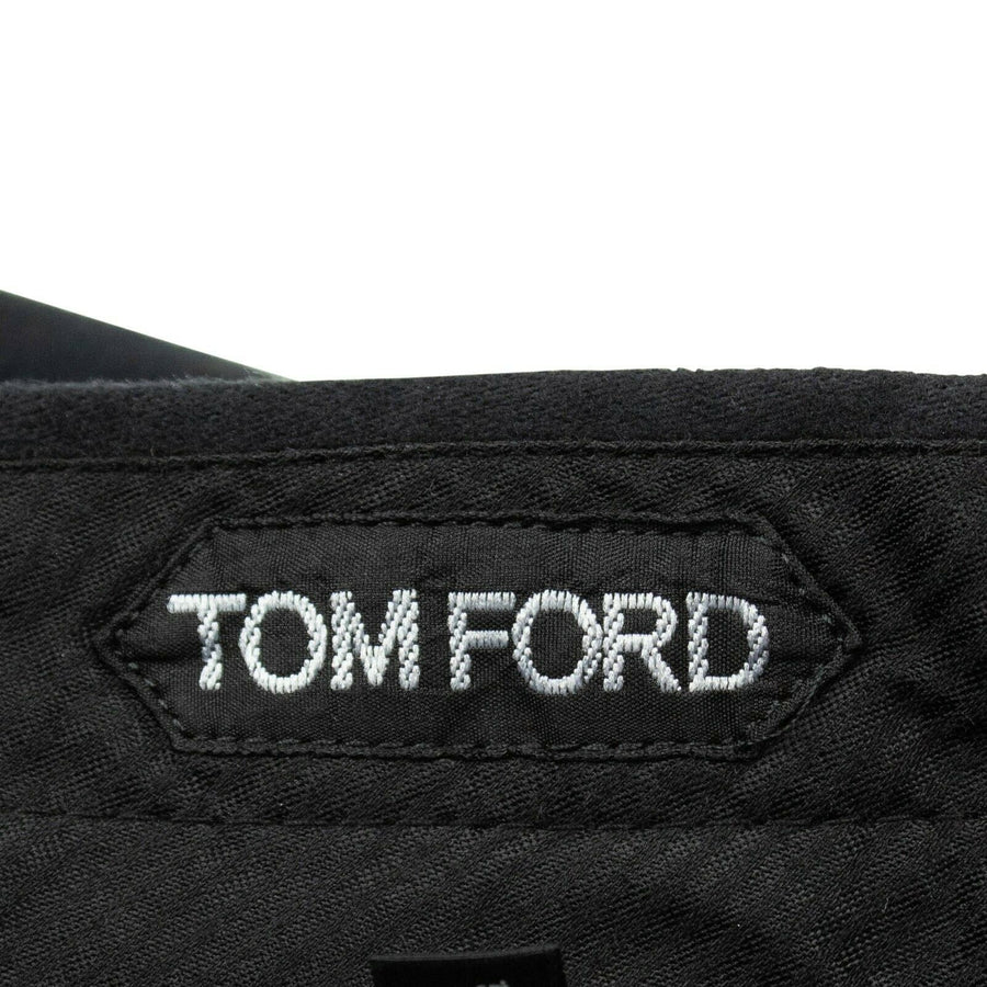 Cotton Blend Pants - Black