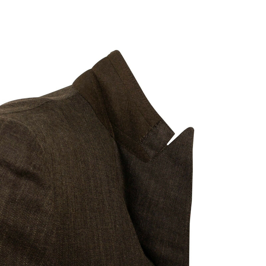 Drop 8 Double Breasted Wool Blend Sport Coat - Brown