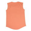 Sleeveless Cotton Logo T-Shirt - Peach