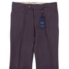 Purple Silk Blend Dress Pants