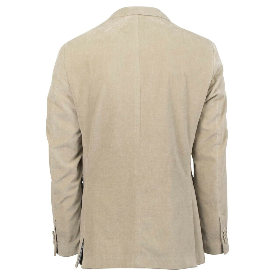 Drop 8 Velvet One Button Slim Fit Suit - Tan