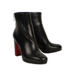 'Birgitta' Leather Ankle Boots - Black
