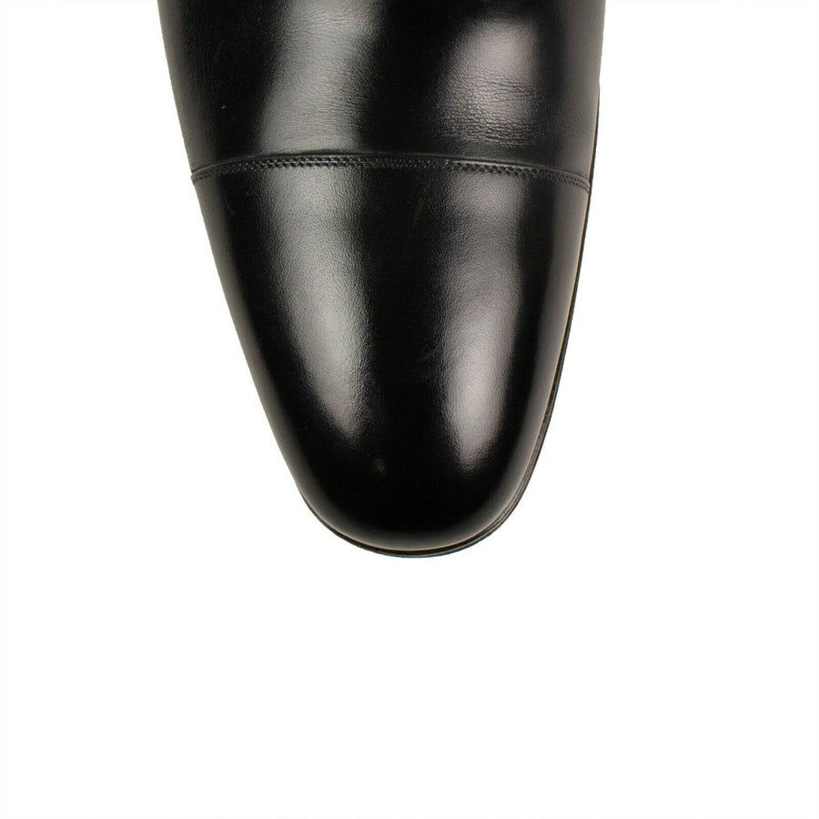 Leather 'Gianni' Oxford Dress Shoes - Black