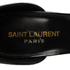 Patent Leather YSL Opyum Logo Sandals - Black