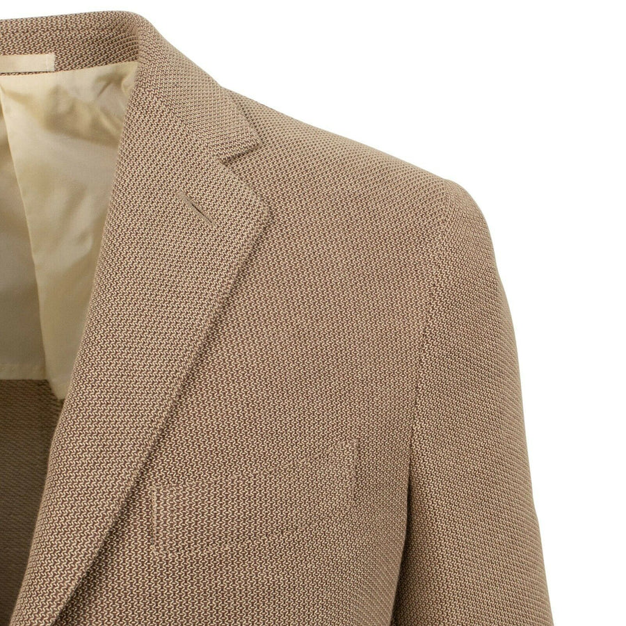 Drop 8 3 Roll 2 Button Wool Blend Sport Coat - Light Brown