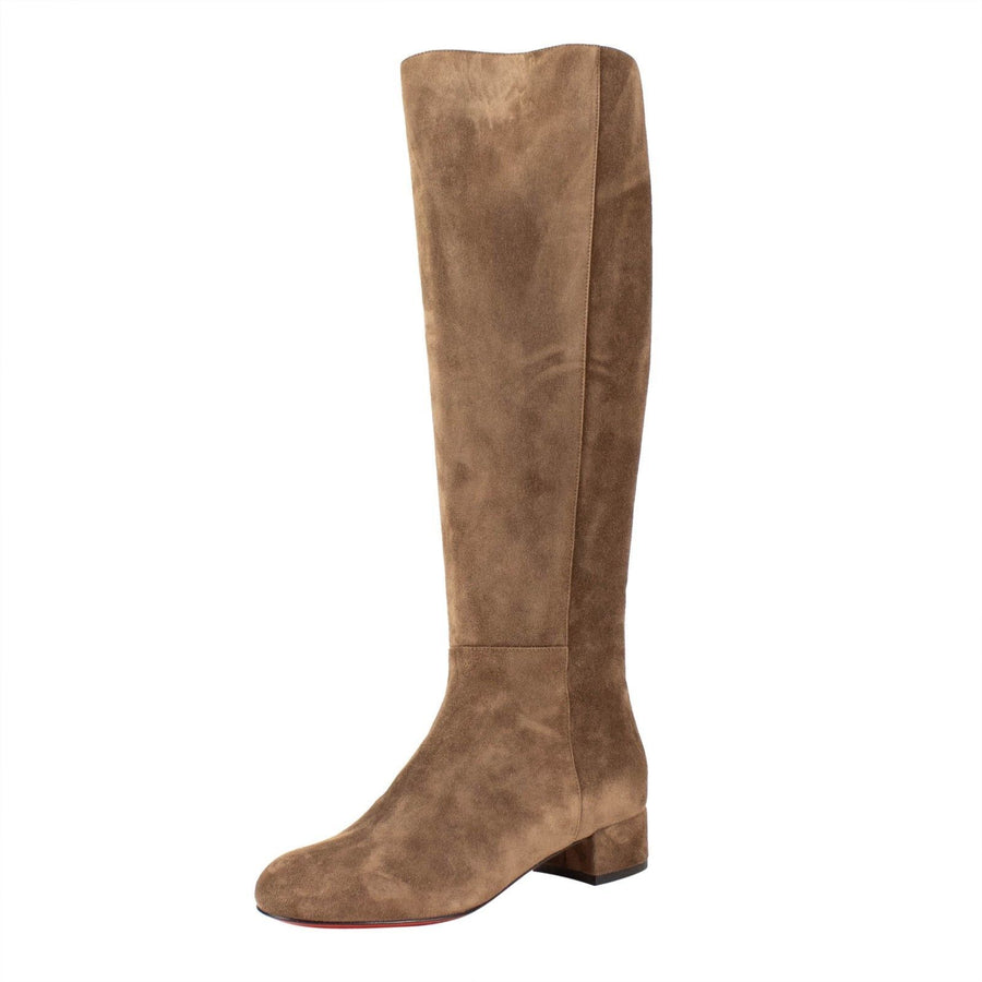 Liliboot 30mm Suede Riding Boots - Brown