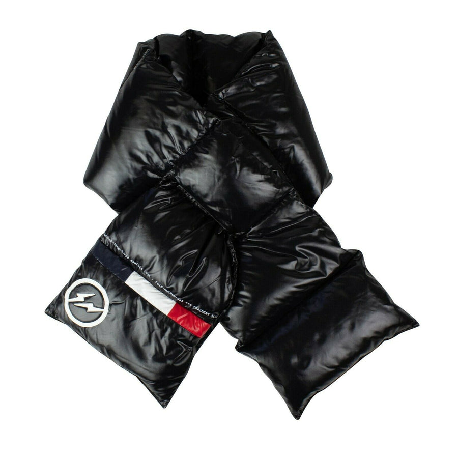 Moncler Fragment Hiroshi Fujiwara Down Quilted Nylon Scarf - Black