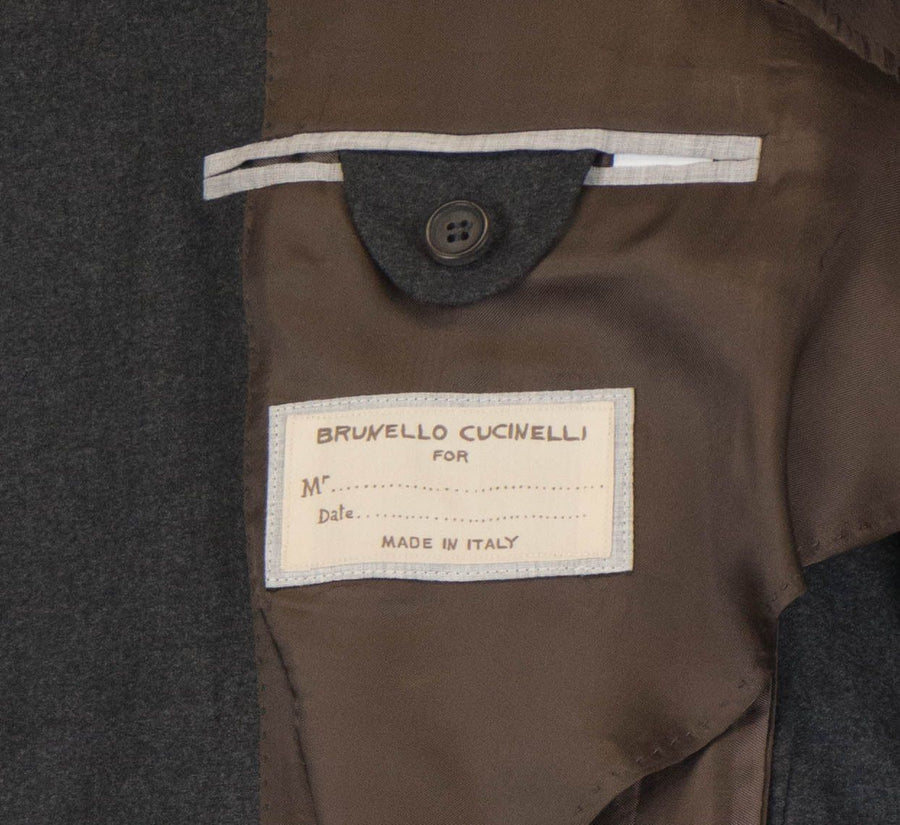 Cashmere Blend 3 Roll 2 Sport Coat - Gray