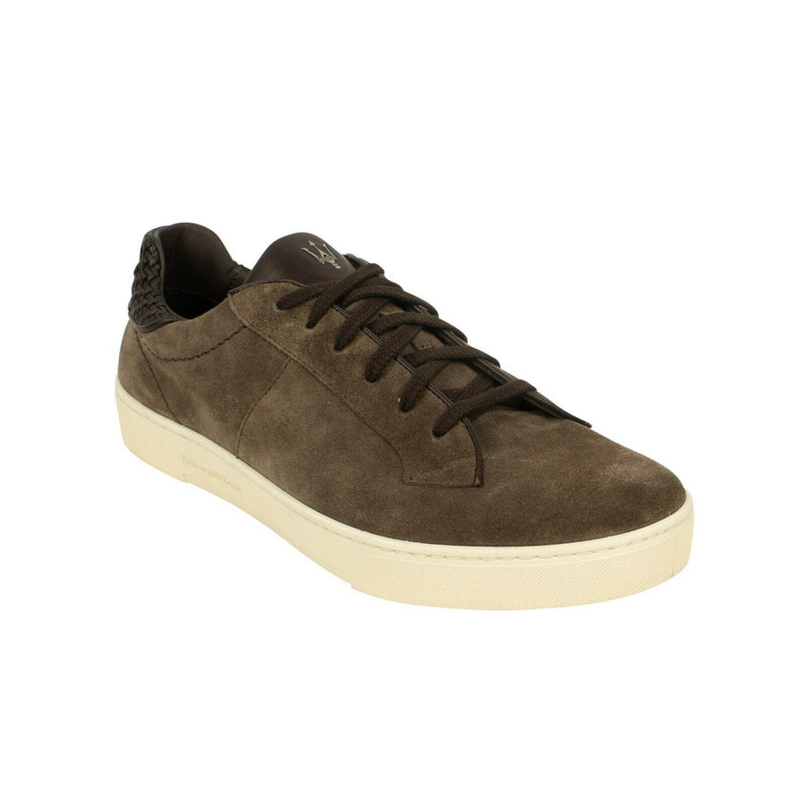 ERMENEGILDO ZEGNA x MASERATI Sneaker - Brown