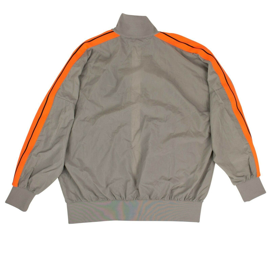 Polyamide Logo Zip-Up Track Jacket - Gray