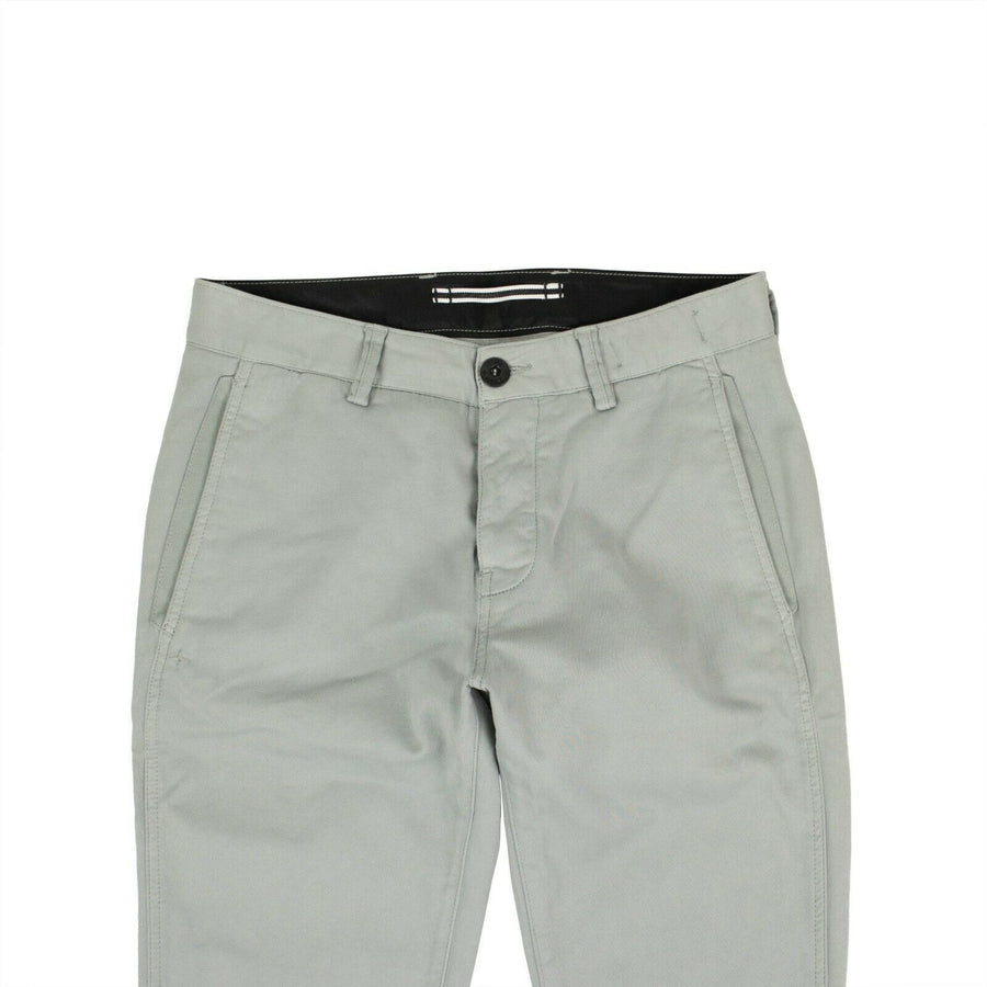 Slim Fit Chino Pants - Light Gray