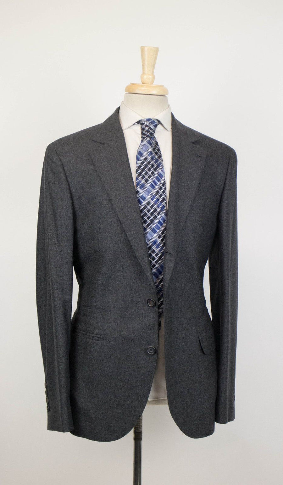 Cashmere Blend 3 Roll 2 Sport Coat - Gray