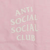 Cotton 'ASSC' Logo Short Sleeve T-Shirt - Pink