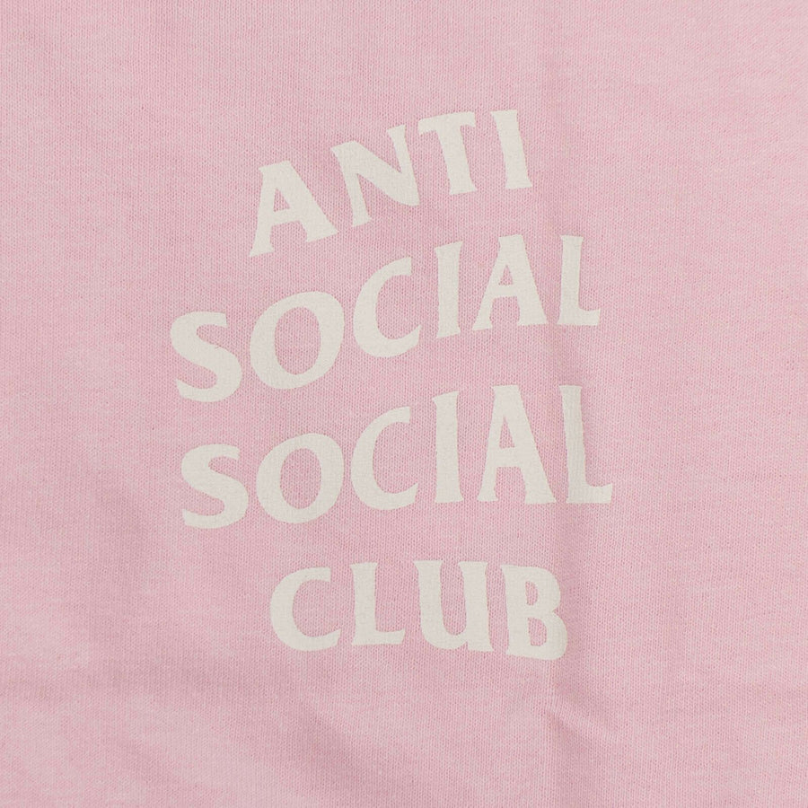 Cotton 'ASSC' Logo Short Sleeve T-Shirt - Pink