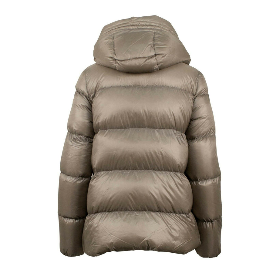 Seritte Down Filled Quilted Puffer Coat - Tan