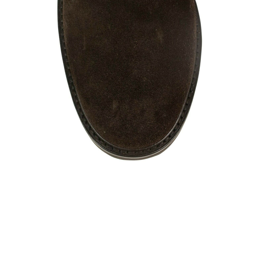 Suede Chukka Boots - Brown