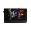 Paloma Love Suede Clutch Bag - Black
