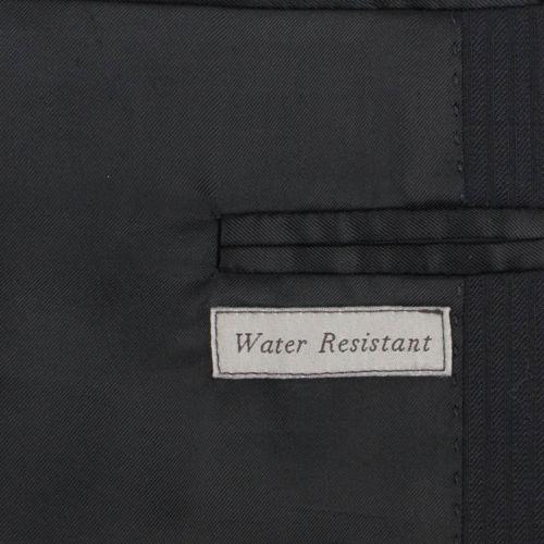 Wool 2 Button 3 Piece Classic Fit Suit - Black