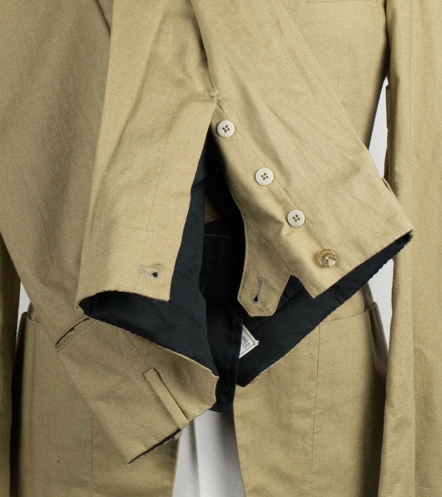 Martin Greenfield 2 Button Wool Suit - Khaki Brown