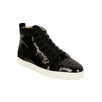 'Louis Orlato' Hi-Top Sneakers - Black