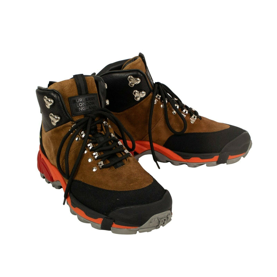 Leather And Suede Tor Boots - Black / Brown