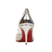 'Grotika' Pvc 70mm Pumps Heels - Silver